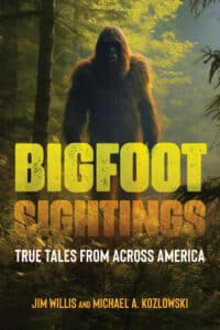 Bigfoot Sightings – True Tales from Across America Af Jim Willis og Michael A. Kozlowski 320 sider Visible Ink Press 2025 ISBN 9781578598694 Bogen udkommer den 12. august 2025