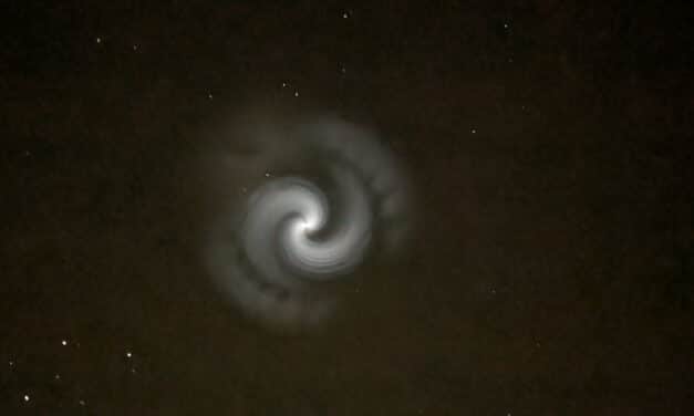 En typisk dansk ufo er spiral­for­met
