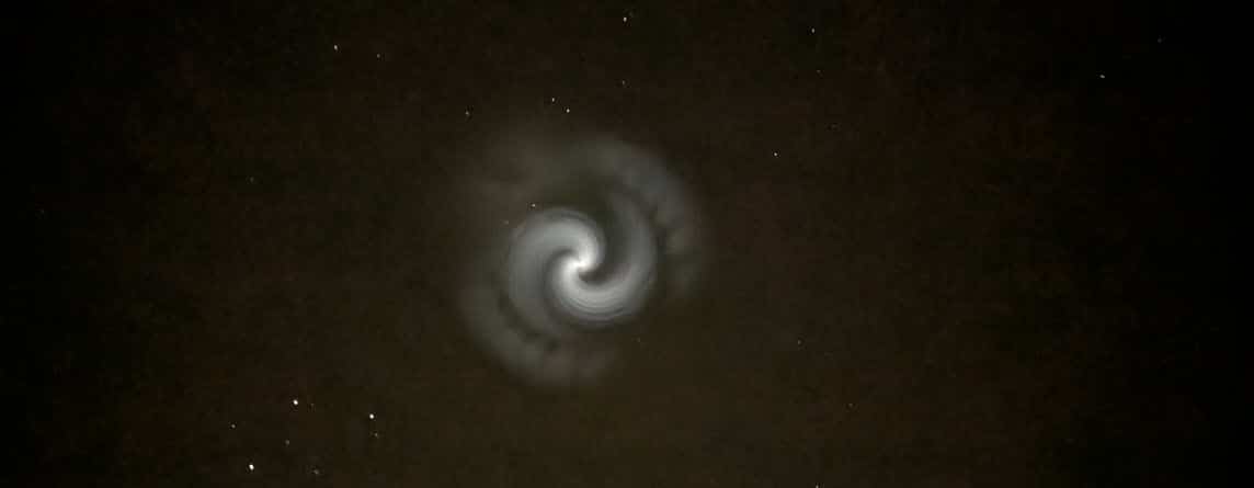 En typisk dansk ufo er spiral­for­met