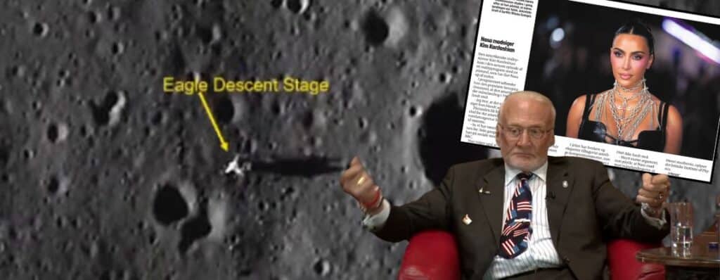 Det har vakt stor opsigt, at den amerikanske realitystjerne Kim Kardashian har udbredt sig om, at månelandingerne ikke fandt sted. Vi spurgte astronauterne.