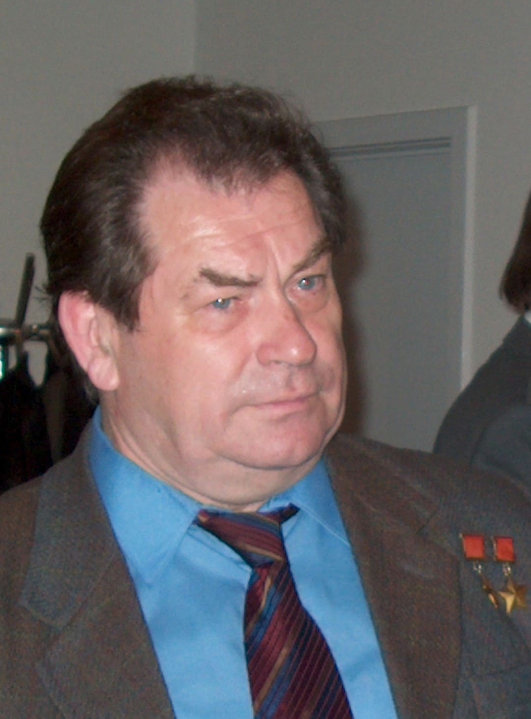 Kosmonaut Vladimir Kovalenok<br />
(Foto: Ole Henningsen)<br />
