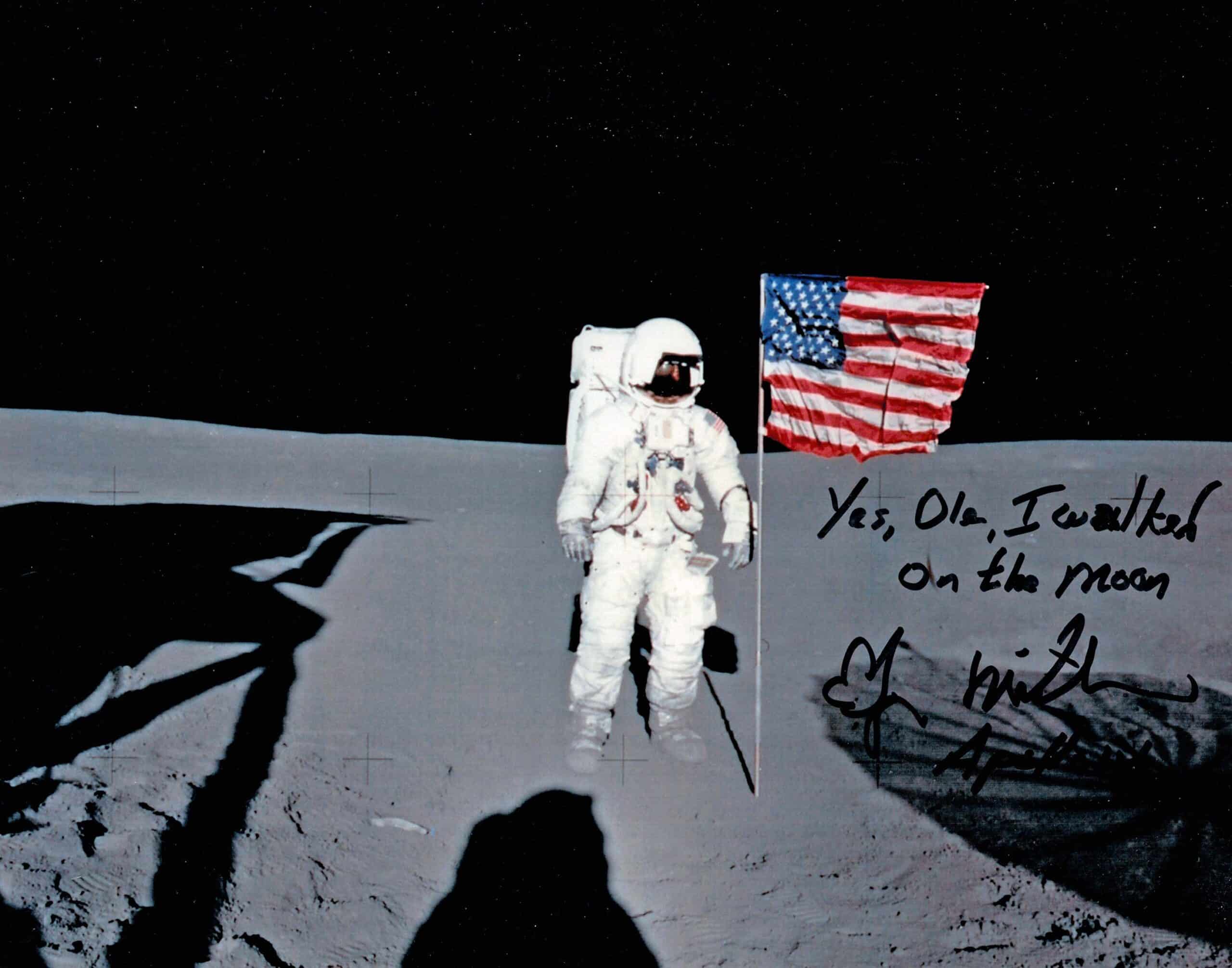 Ed Mitchell<br />
APOLLO 14:<br />
Yes, Ole, I walked On the Moon. (Foto: NASA)