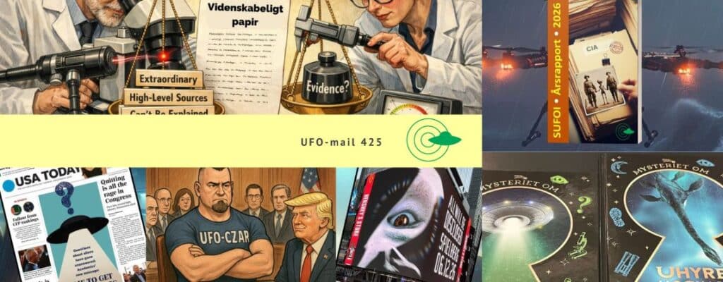 Dette nummer af UFO-Mail indeholder en række længere artikler og guide med relevans for ufo-land.