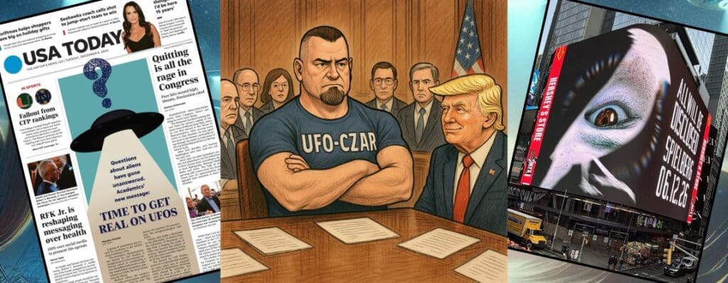 Forleden dukkede et hidtil ukendt memo op om ufoer, Elizondo skulle have sendt til Donald Trump i januar 2024. Var det i virkeligheden en jobansøgning til en selvopfundet stilling som ufo-czar?