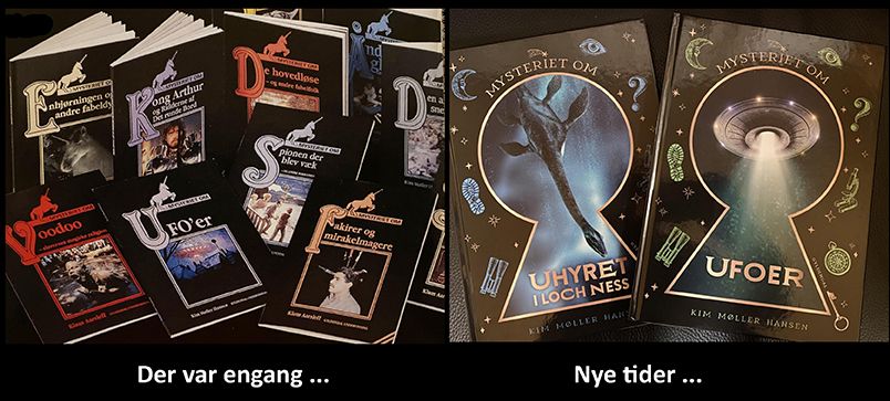 I forhold til den oprindelige Mysteriet om-serie, som fik forbavsende mange positive lektørudtalelser, er den nye serie i et større format, som giver bedre plads til spændende billeder og letlæst tekst.
