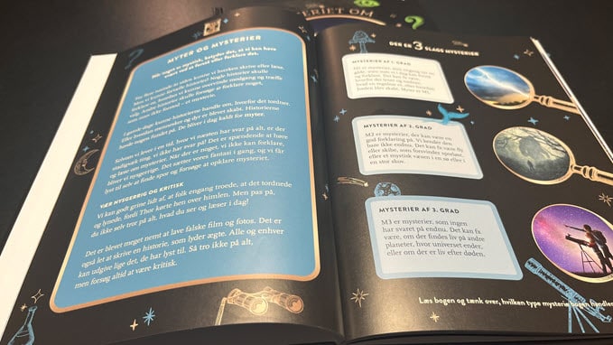 Mysterium-skalaen gør det muligt at angive graden af ”mysterium”. Og gør det muligt for eleverne at sammenligne hinandens mening om, hvor mystisk de synes bogens emne er.