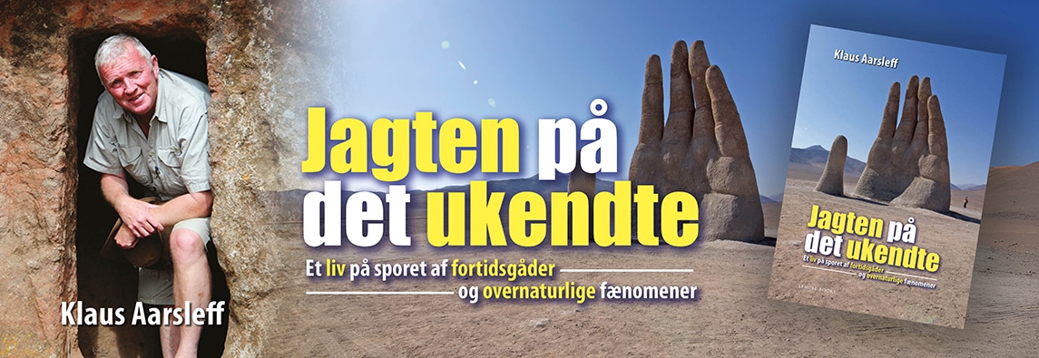 Klaus Aarsleff (f. 1950) er journalist, forfatter og rejseleder. Han har rejst over hele jordkloden for at undersøge og beskrive fortidsgåder, paranormale fænomener og fjerne kulturer. Fra 1978 til 1984 udgav han tidsskriftet Det Ukendte (efterfulgt af magasinerne Vision og Columbus). Han oprettede sammen med Knud Rame, John Dahl og Peter Juhl Svendsen Det Ukendtes Boghandel i juli 1980 i København og var med til at starte magasinet Illustreret Videnskab i 1984. Klaus Aarsleff har i perioden 2003-2025 haft rejsebureauet Livsrejsen med rejser til blandt andet Peru, Bolivia, Mexico, Guatemala, Indien, Malta og Egypten. Mere end 2.000 gæster har haft glæde af Klaus Aarsleffs rejser og store viden om rejsemålene. Klaus Aarsleff er medlem af Eventyrernes Klub, som han var formand for i 2002-2003.