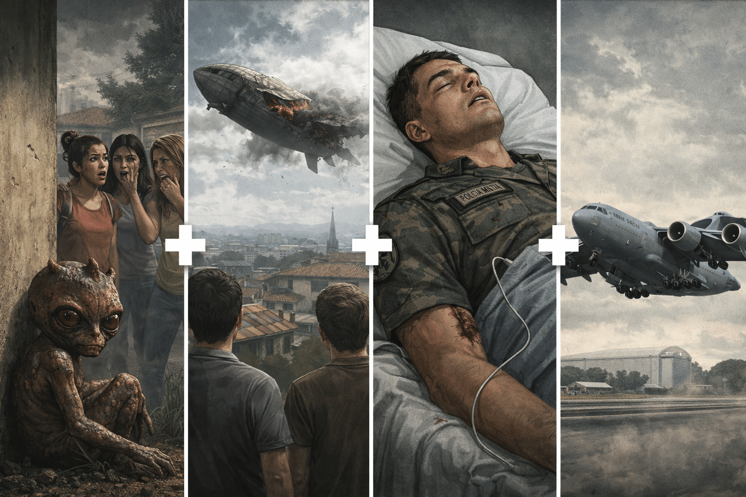 Er fire måske uafhængige hændelser omkring den samme dato spundet sammen til en samlet fortælling.