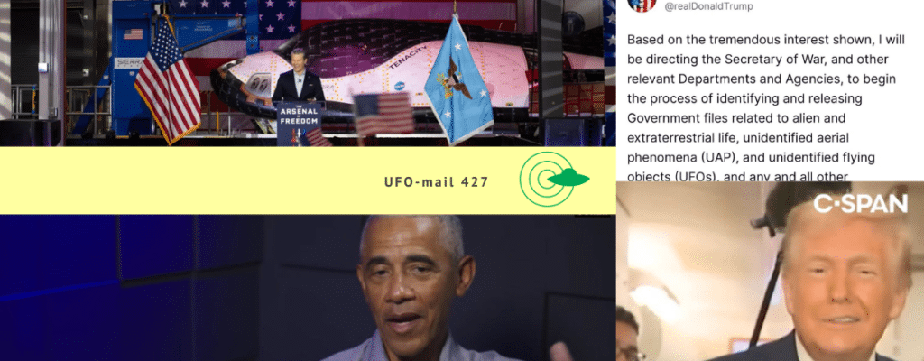 Trumps opslag på sit eget sociale medie skaber ingen disclosure, og det gør frigivelsen af en flok tidligere klassificerede ufo-dokumenter heller ikke.