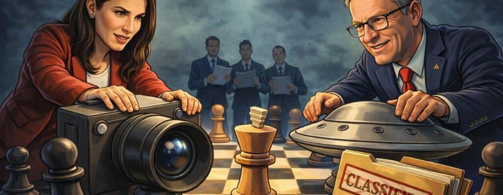 I forhåbning om Trumps snarlige ufo-disclosure, rykker kongressens UAP Caucas de afgørende brikker i slutspillet frem på brættet. Har de glemt TACO?