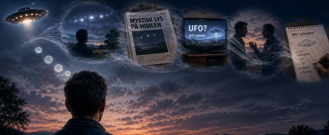Der­for ændrer folks min­der om deres ufo-ople­vel­se sig med tiden