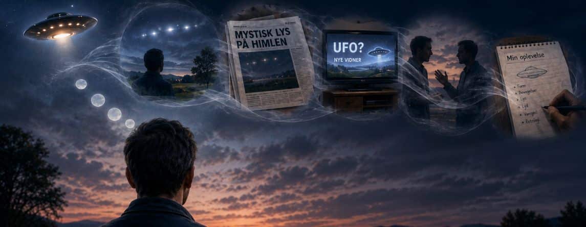 Der­for ændrer folks min­der om deres ufo-ople­vel­se sig med tiden